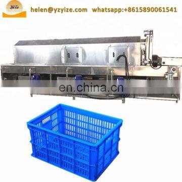 High Pressure Water Plastic Pallets Turnover Basket Washing Machine
