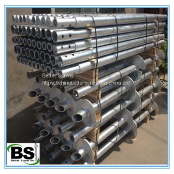 Helical piles for United Canada