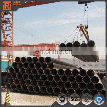 Spiral Welded Pipe Mill Ssaw Steel Tube With Material X52
