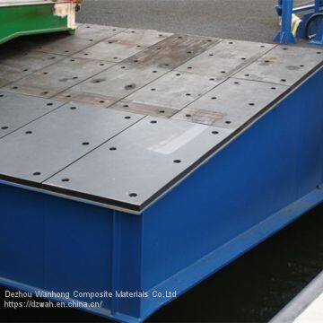 impact resistance UHMWPE marine fender facing pad