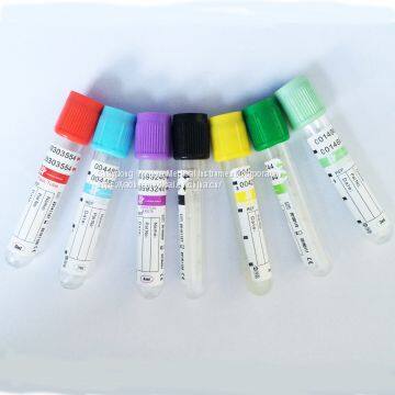 EDTA Evacuated Blood Tube, Purple Top, CE and ISO13485 Approved