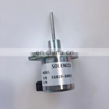 Brand new Diesel Engine Parts Stop Solenoid E6820-60011 for tractor