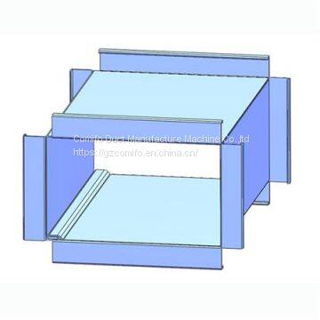 Vertical Duct Seam Closing Machine