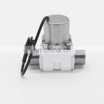 Electric Bi-stable 6v dc water valve G1/2 inch intelligent pulse sensor faucet solenoid valve for fluid flow