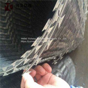 Galvanized Razor Blade Wire Manufacturer,Concertina Wire Factory photo-5