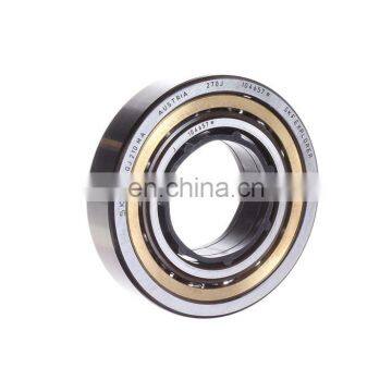 factory supply best price QJ 207 N2MA brass cage four point angular contact ball bearings QJ207 size 35x72x17mm