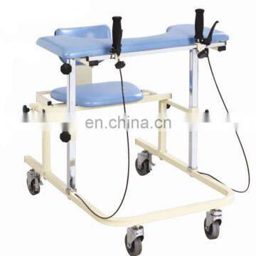 Aluminum folding walker/walking frame/walking aid with wheels