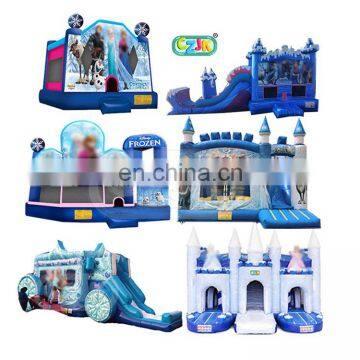Inflatable Frozen Bouncing Bounce Bouncer Bouncy Jumping Castle Bounce House photo-2