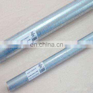 Multi-specifications Hot Dip Galvanized Steel Pipe EMT Conduit Metal Tube With ANSI Standard UL797 Listed of High Strength photo-2
