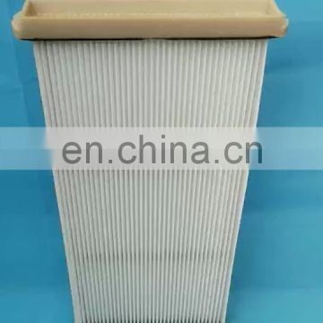 Industrial Polyester Dust Filter Frame, Anti Dust Filter Gas Filter, Polyester Pleated Air Filter For Fume Extractor