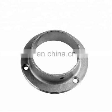 Stainless Steel 304 Handrail Round Tube Base Post Flange photo-5