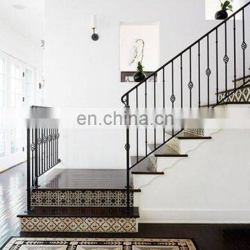 Top Class Aluminium Stainless Steel Stairs Indoor Design Pillars Post With Black Golden Colour photo-3
