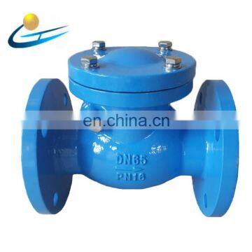 Ductile iron GGG40/50 brass seal swing check valve pn10/pn16 with prices