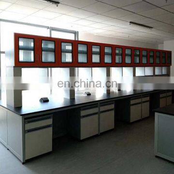 Biology Chemistry Lab Furniture Wood-steel Laboratory Table Work Bench photo-6