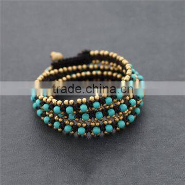 2016 seed bead wrap multi layer bracelet XE09-0330