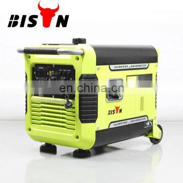 BISON(CHINA) 1 Year Warranty Small MOQ Customized Super Quiet Safe Remote Start Gasoline Inverter Generator