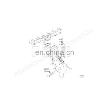 FOMI China Supplier EC480D EC380D Turbocharger 17229091Turbo For Diesel Engine