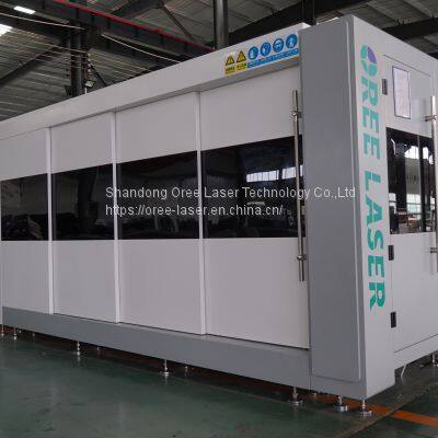 Protective Closed Sheet&Tube Fiber Laser Cutting Machine OR-PHT