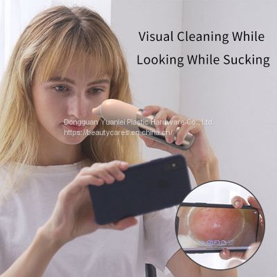 Professional  Customer Logo Portable Smart Acne Pores Cleanser Blackhead Remove Vacuum