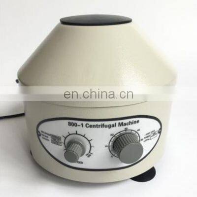 Table Top 800D electric centrifuge Low Speed Laboratory Centrifuge With Timer