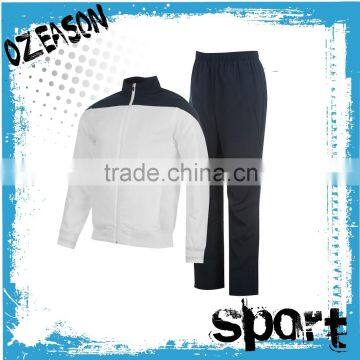 custom brand and logo sportswear velour tracksuit st with no hood for autumn