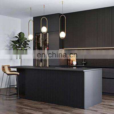 Popular Kitchen Furniture 3D/4D Design Provided Kitchen Cabinets