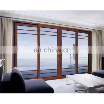 World certification Miami code standards window door hurricane impact tilt turn windows for sale