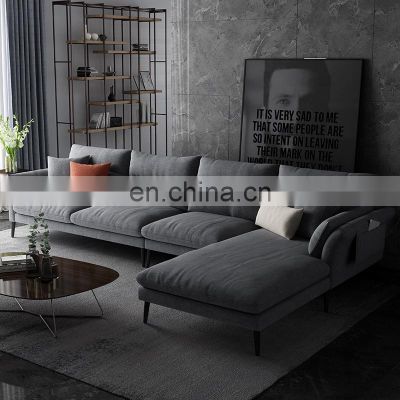 CBMMART modern style sectional fabric sofa set sectionals living room sofas for home furniture