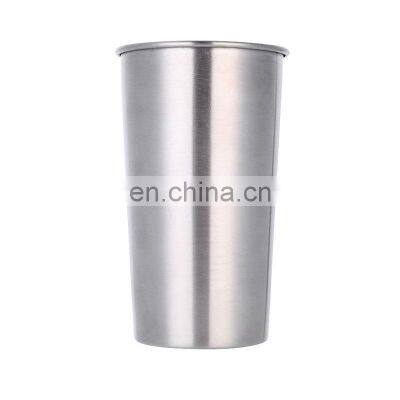 New Arrival Stainless Steel Water Pint Cup Glass photo-2