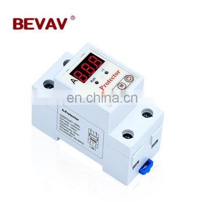 Intelligent Household Din rail automatic recovery reconnect Current limiting protective device protector