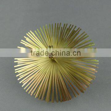 Color plating Chemney brush , cleaning brush ,circular chemney brush