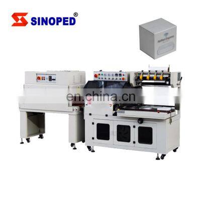 Smart Automatic PE Film Carton Glass Plastic Pet Water Bottle Heat Sleeve Shrink Wrapping Machine