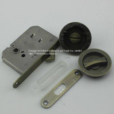 thumbturn model single hook latch sliding door lock backset 60mm