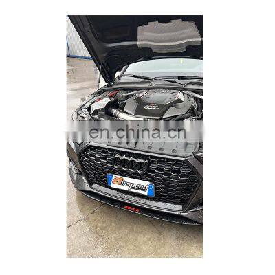 High Performance Car Intake System Modified Accessories Flow Carbon Air Intake Kit For AUDI RS4 S4 B9 3.0T