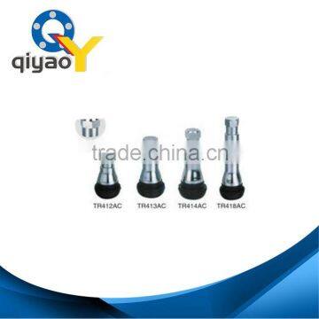 tyre valve with chrome sleeve,metal valve stems