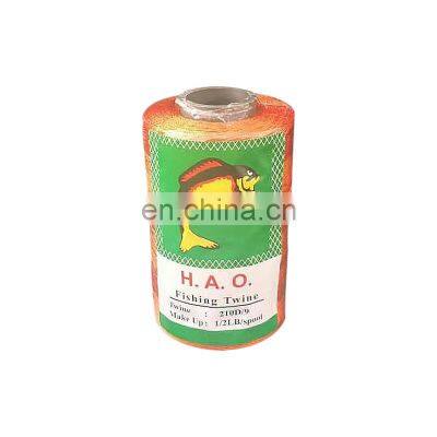 100% nylon bonded thread 210D/2 with high tenacity