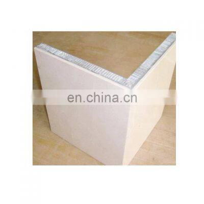 Honey beige marble aluminum honeycomb sandwich panel for wall