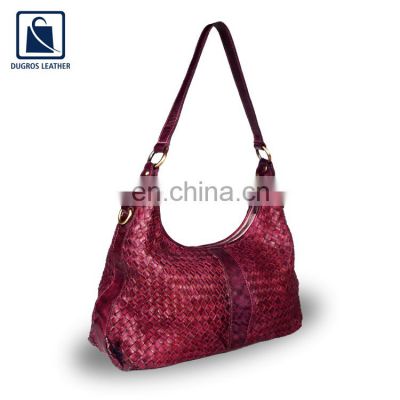 New Trendy Fashion Excellent Quality Leather Women Handbag for Sale