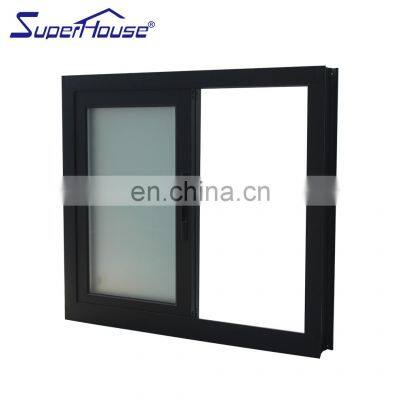 Top Manufacturer Brand NFRC Hurricane Proof Aluminum Sliding Window Miami Bahamas Project Tender Coastal Impact Glass Windows