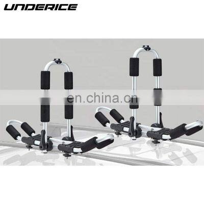 UICE Kayak/surf/ski Roof Carrier Rack Folding Aluminum Soft Roof Kayak Roof Rack Pads Kayak Roof Rack Suv photo-2