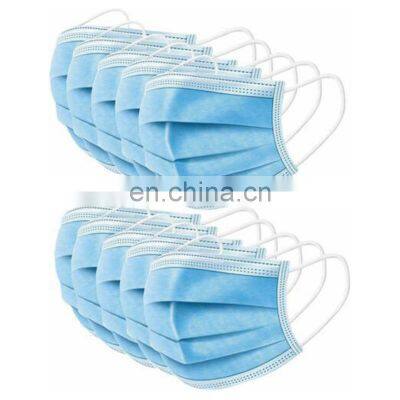 Disposable 3 Ply Non-woven Medical Face Mask