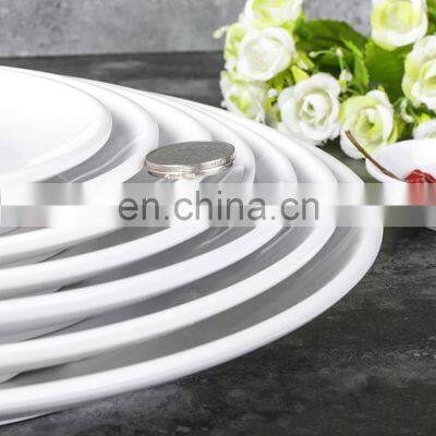 Restaurant Hotel Supply Unbreakable Super Ware Ceramic Like Melamine Dinner Set photo-3