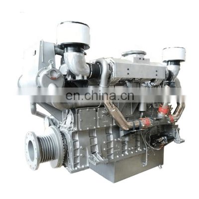 mesin tempel mesin diesel SC33W1100CA2 6 cylinder water cooled Marine Diesel Engine