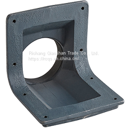 Oblique Scupper Parapet Side Roof Drain With 3 Inch Push On Outlet photo-3