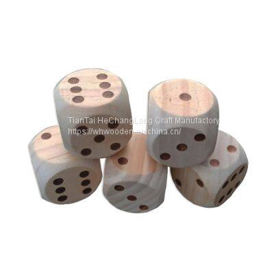 Manufacturers Customize Various 12-90mm Dice Game Props, Wooden Dice, Six Sided Educational Toys photo-2