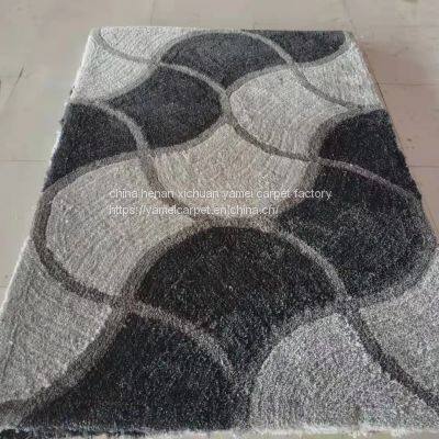 3D Design Polyester Shaggy Carpet for Sitting Room photo-3