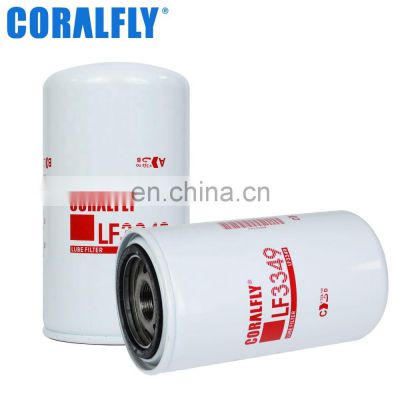 CORALFLY Filtro De Aceite Oil Lube Filter lf3349 DBL7349 P502907 P558615 for Fleetguard