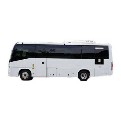 Guangtong 7m 8m 20 seats diesel coach bus 40 seater manual automatic rhd mini bus project vehicle for all terrain