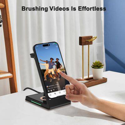 Mobile Accessories New Arrivals 15W Fast Charging Strong Magnet Magnetic Wireless Phone Charger For IPhone photo-3