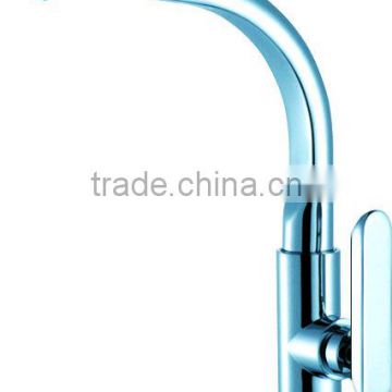 NICOR 3616 Fashion Design Brass Deck Mounted Polished Chrome Cold Water Kitchen Sink Tap with Single Handle